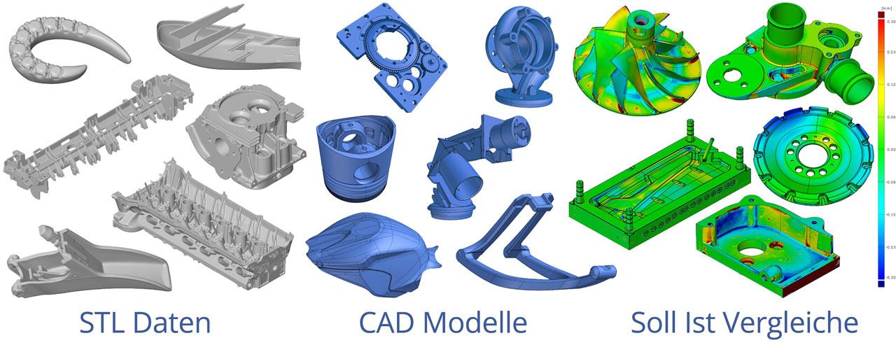 3D scan für Industrie