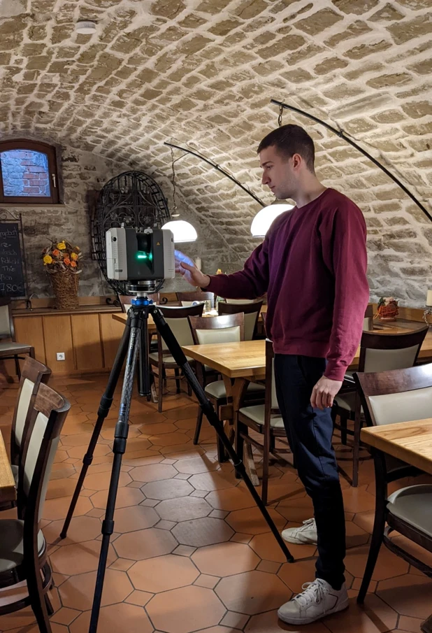 3D Laserscannen Denkmal